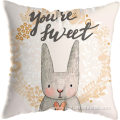 Easter holiday polyester linter printing cushion